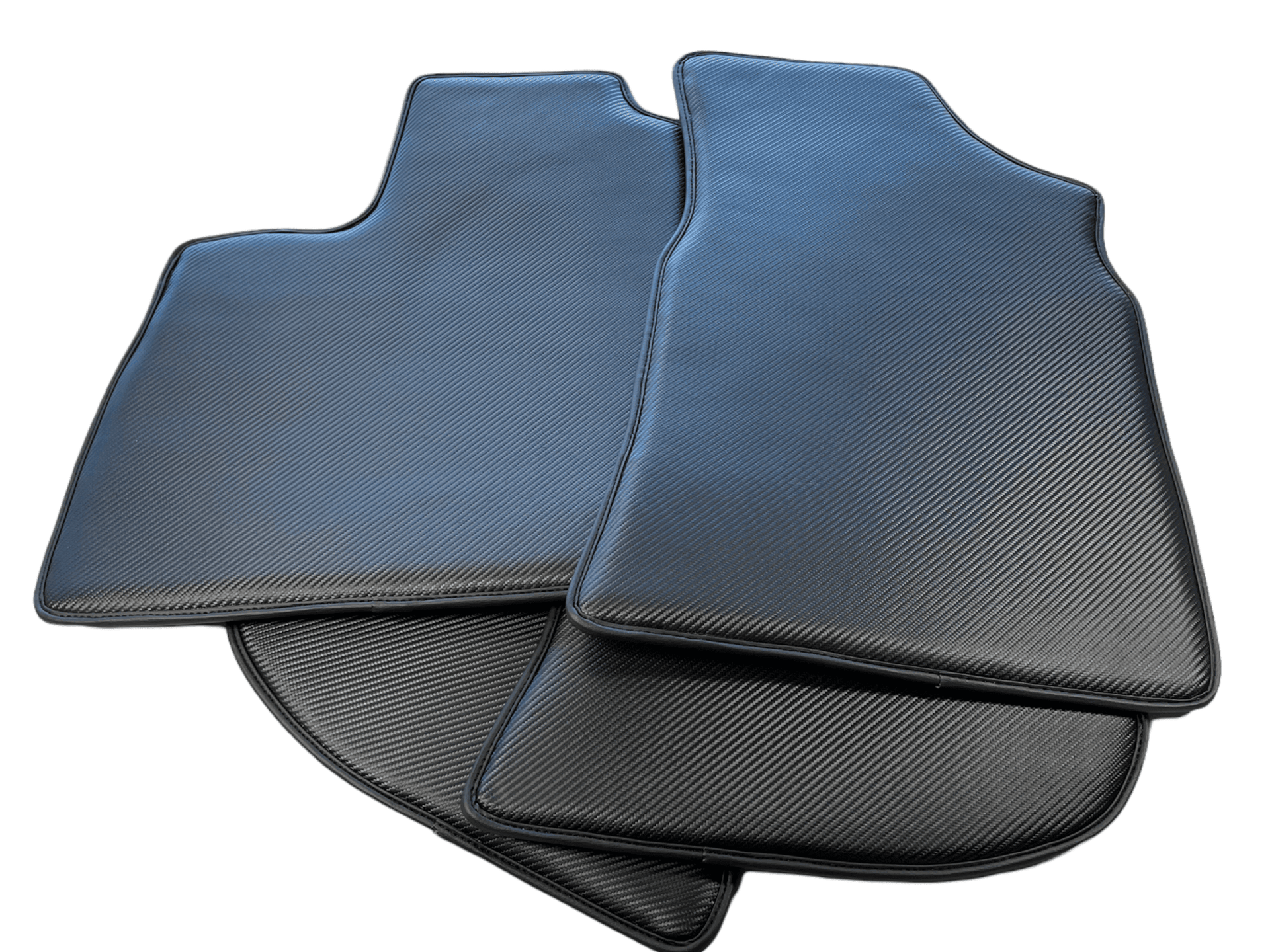 Carbon Fiber Floor Mats For Bentley Continental GTC (2011-2018) - AutoWin