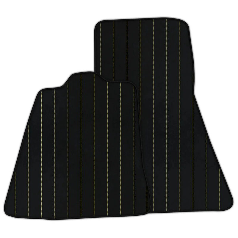 Tappetini in pelle personalizzabili con motivo a linee per