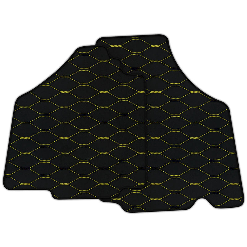 Tappetini in pelle personalizzabili con motivo Viper Hex per