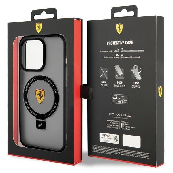 Ferrari Ring Stand 2023 Collection MagSafe Case for iPhone 15 Pro Max 6.7" - AutoWin