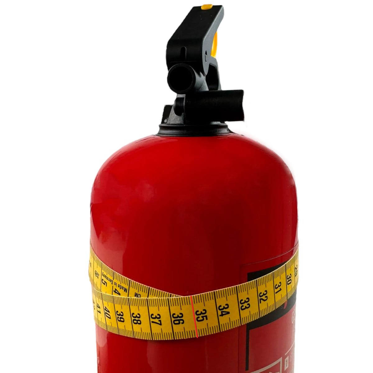 Fire Extinguisher Cover for Supercars – Black Alcantara with Various Color Stitching