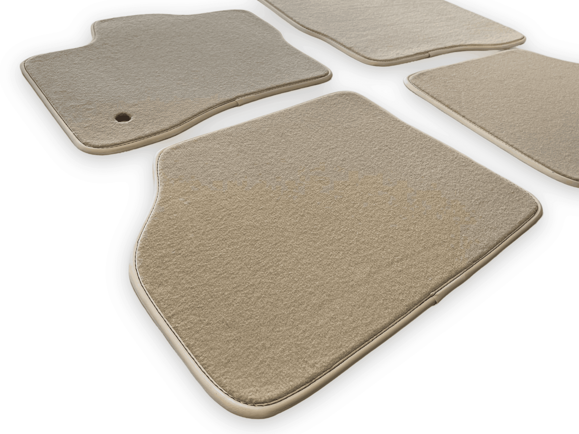 Floor Mats for Lincoln MKS (2008-2016) Beige Tailored Carpets - AutoWin