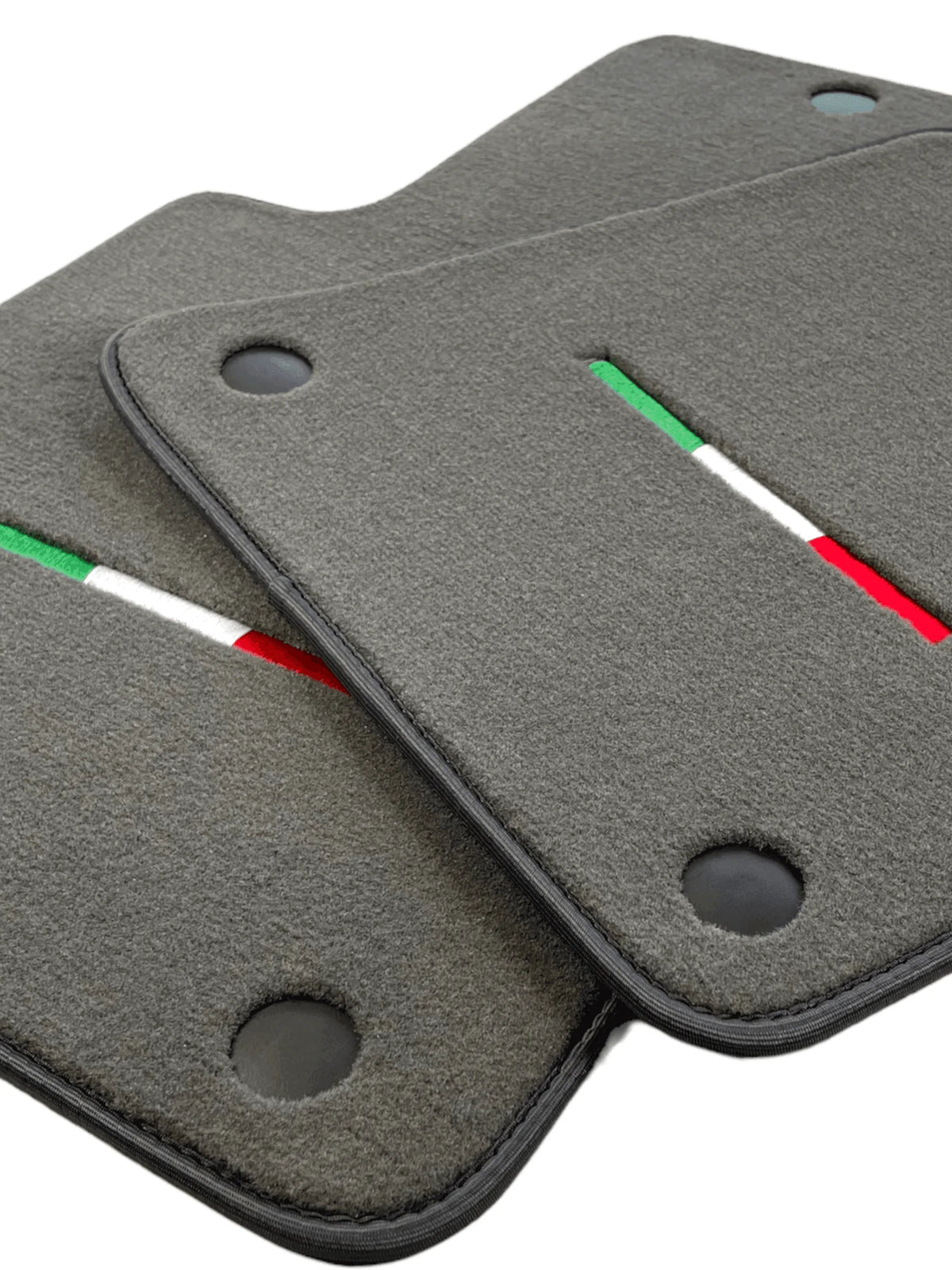 Gray Floor Mats For Ferrari 612 Scaglietti 2005-2011 Italian Edition - AutoWin