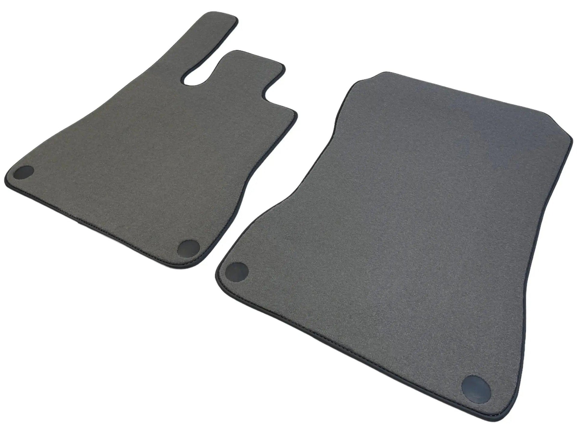 Gray Floor Mats For Mercedes-Benz SLK R170 (2000-2004) Black Trim - AutoWin