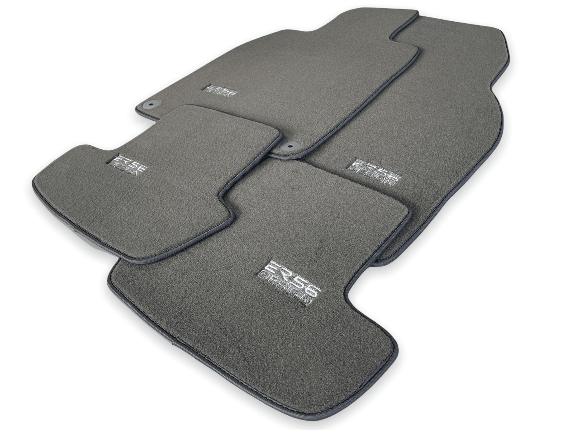 Gray Floor Mats for Porsche Cayenne (2003-2010) | ER56 Design - AutoWin