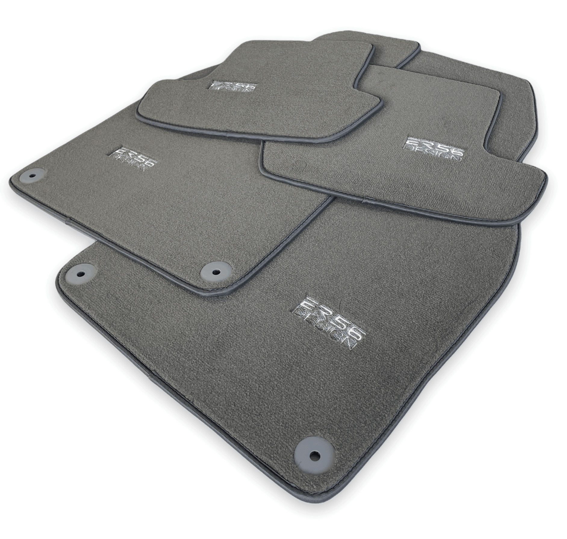 Gray Floor Mats for Porsche Cayenne (2018-2023) | ER56 Design - AutoWin