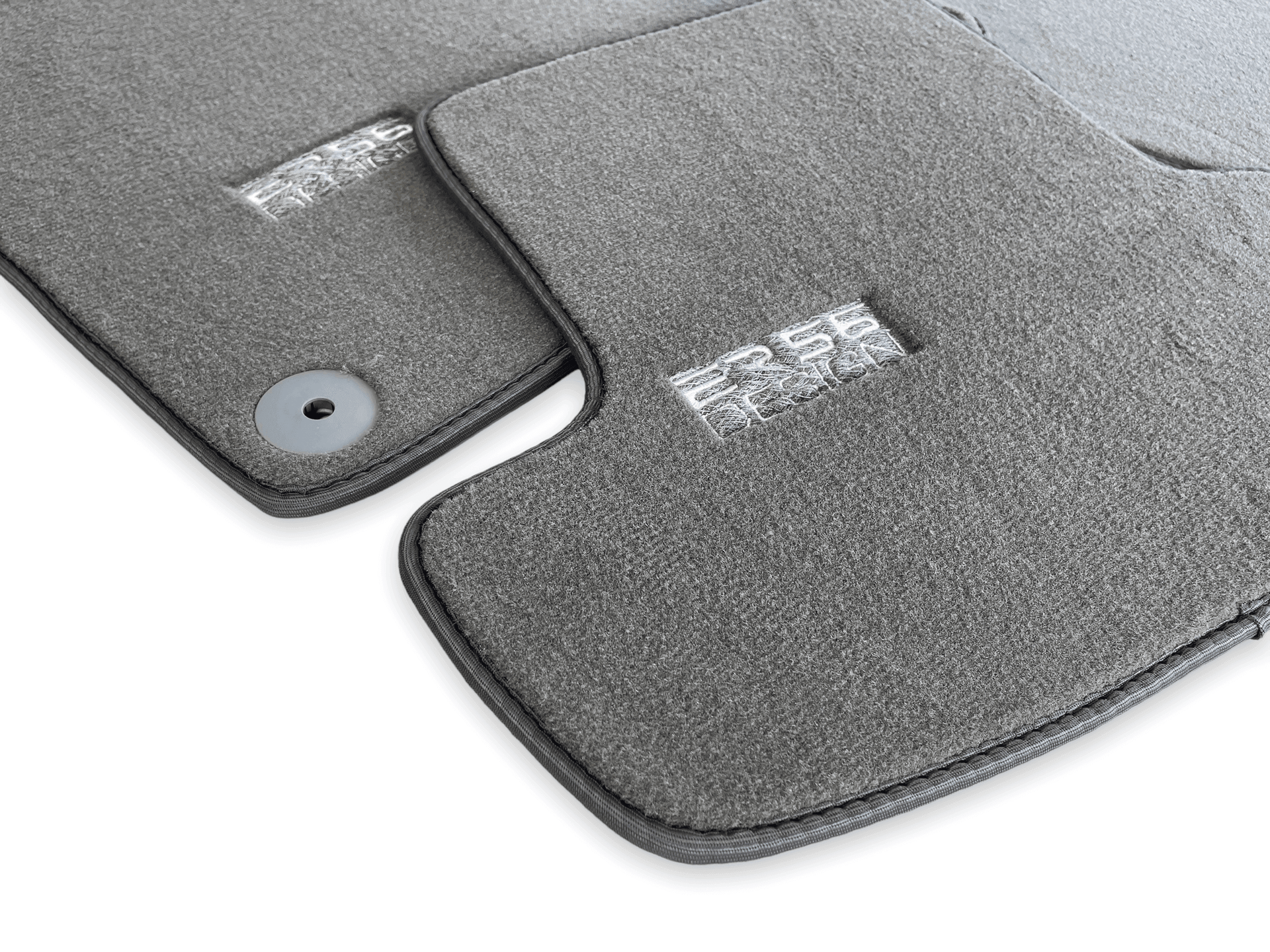 Gray Floor Mats for Porsche Taycan (2019-2023) | ER56 Design - AutoWin