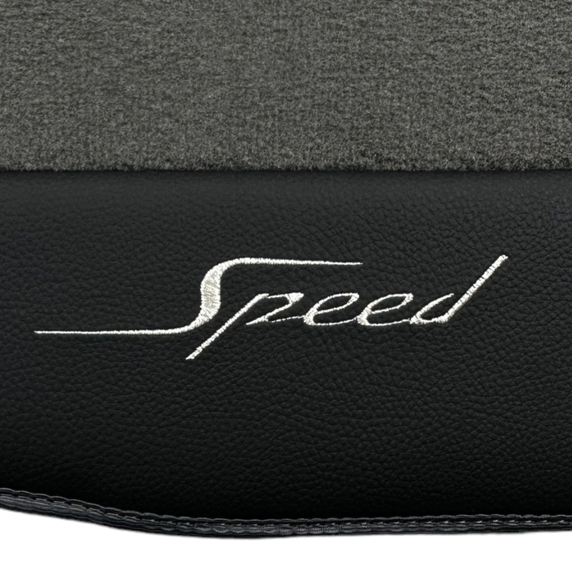 Grey Floor Mats For Bentley Flying Spur (2005-2013) with Leather - AutoWin