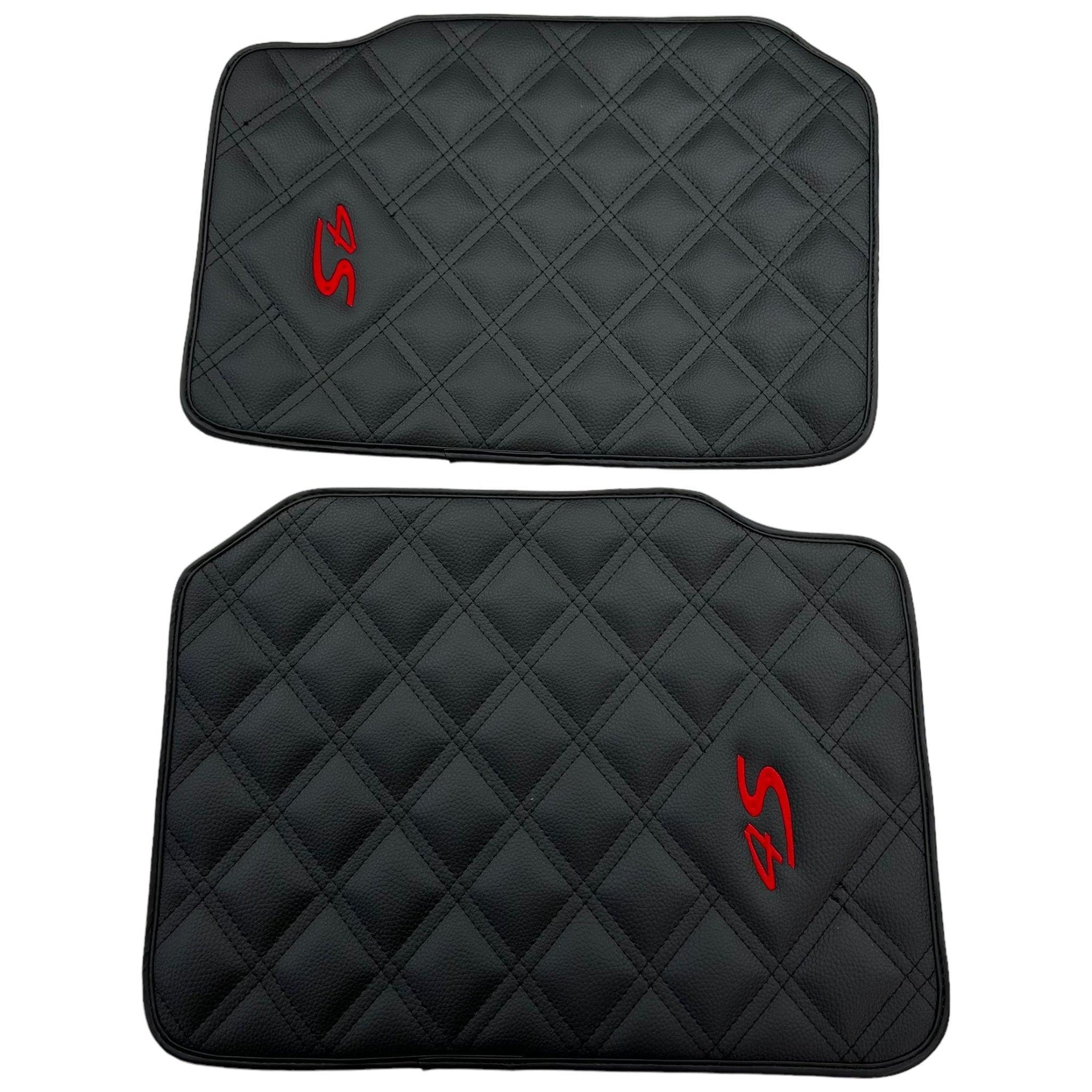 Leather Floor Mats For Porsche Panamera (2009-2016) - AutoWin
