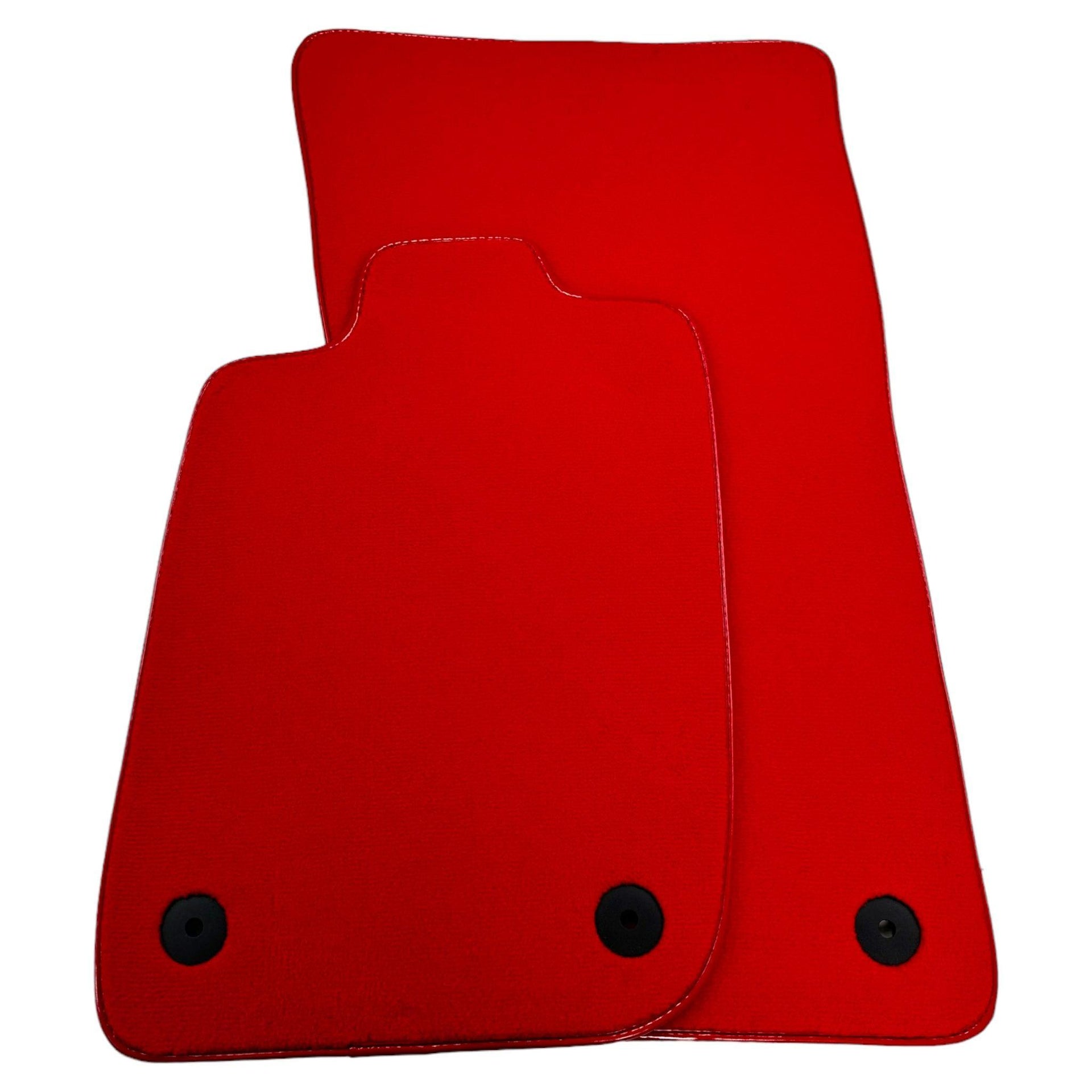 Red Floor Mats For Bentley Continental GT (2018–2023) - AutoWin