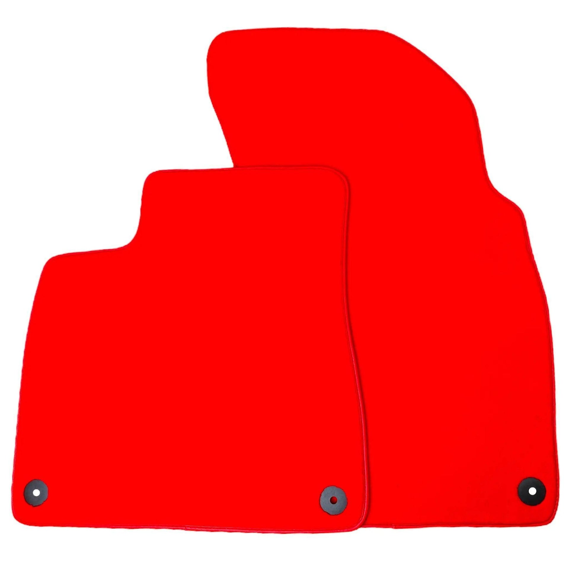 Red Floor Mats For Bentley Flying Spur (2005-2013) - AutoWin