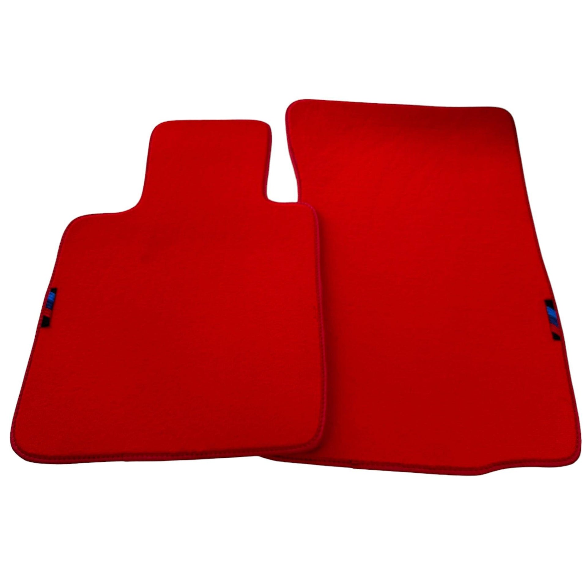 Red Floor Mats For BMW Z4 Series G29 With M Package AutoWin Brand - AutoWin