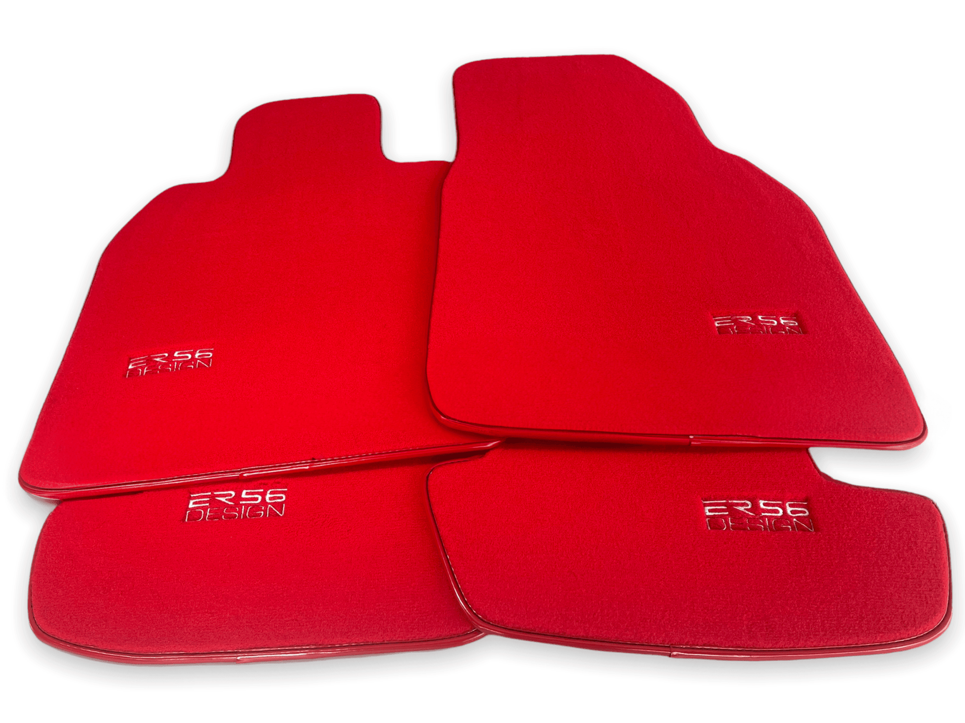 Red Floor Mats for Porsche 911 - 996 (1998-2004) - AutoWin
