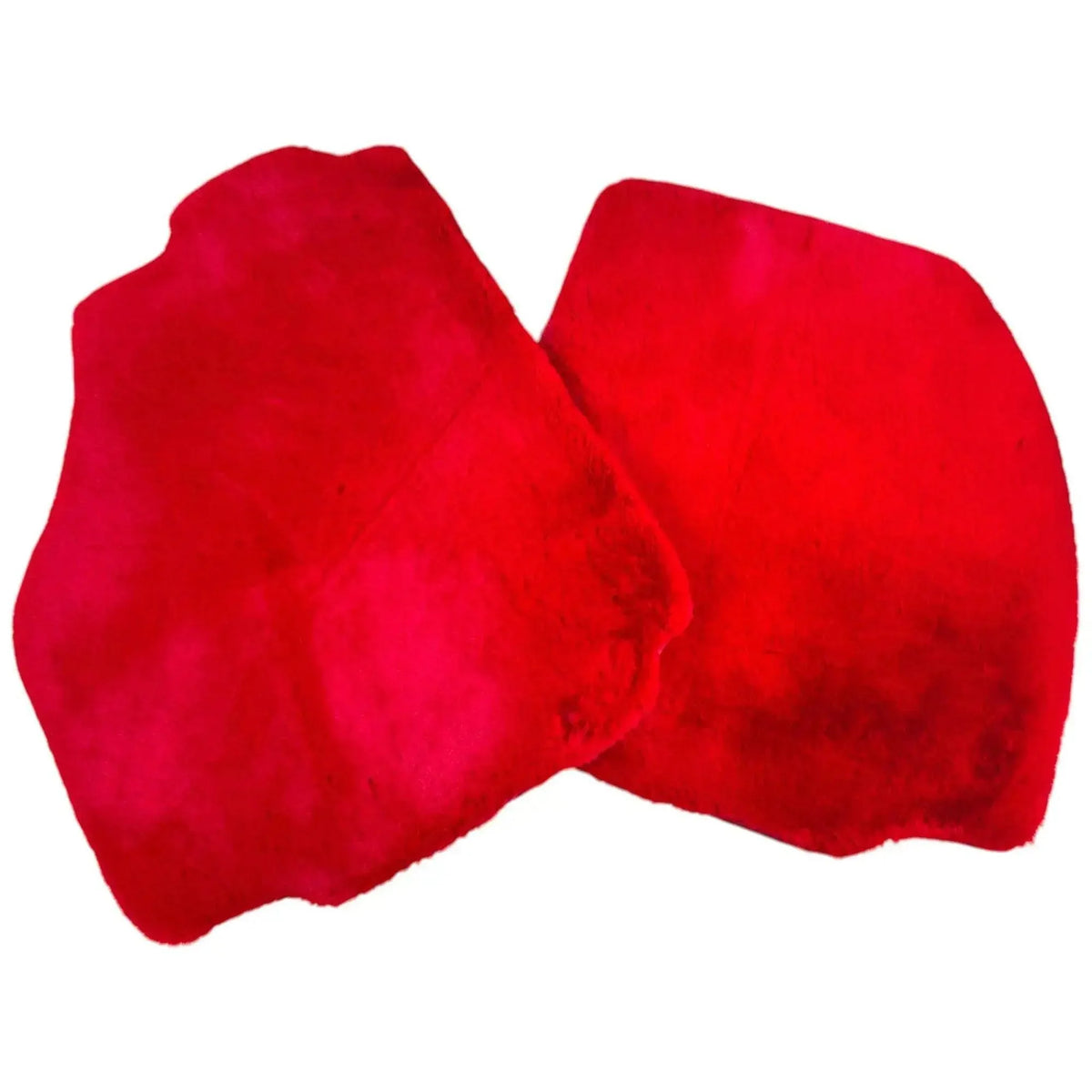 Red Sheepskin Floor Mats for Ferrari 458 GT2 (2012-2015)