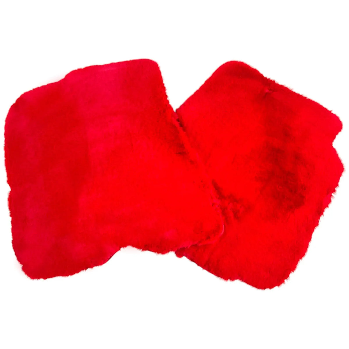 Red Sheepskin Floor Mats for Ferrari 812 Superfast (2019-2023)