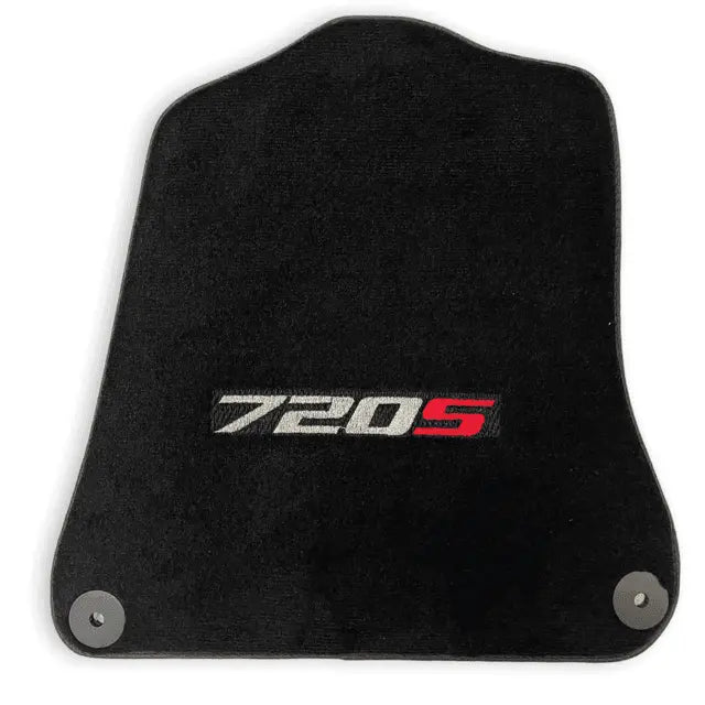 Floor Mats For McLaren 720S Black Tailored Carpets Set AutoWin - AutoWin