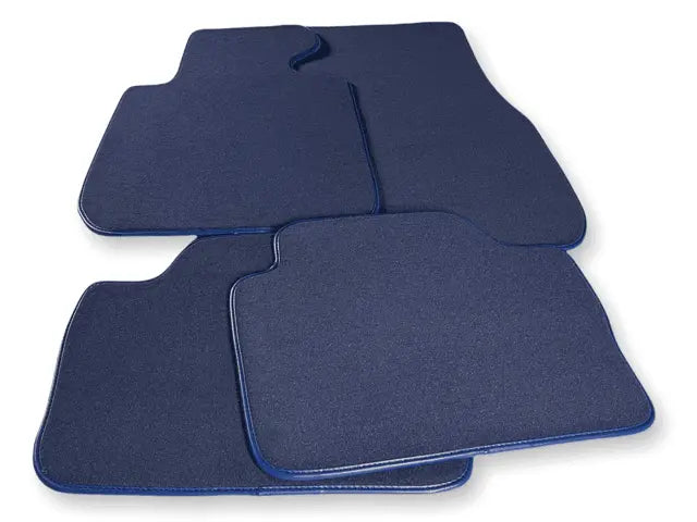 Floor Mats For Rolls Royce Dawn Rr6 2016-2023 Dark Blue - AutoWin