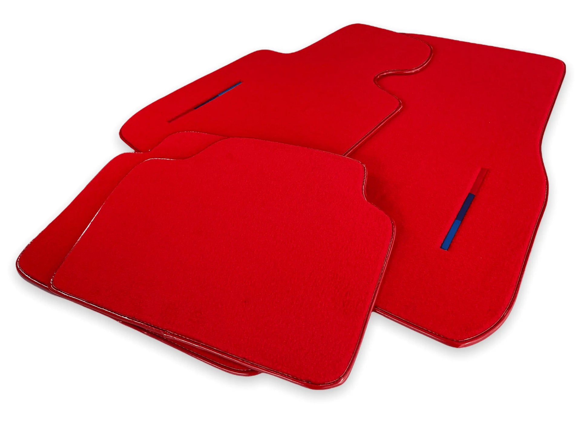 Red Floor Mats For BMW 3 Series F30 With M Package - AutoWin