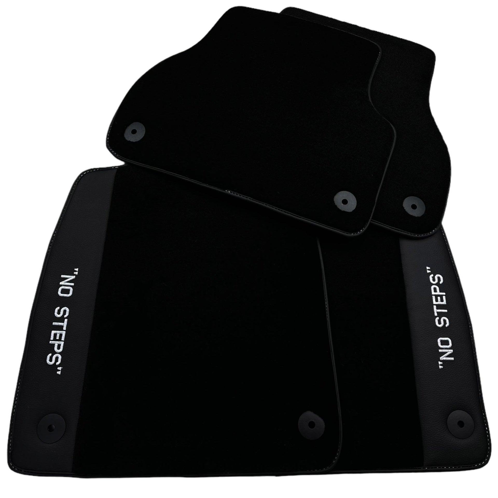 Black Floor Mats for Audi A5 - 8T3 Coupe (2007-2016) | No Steps - AutoWin