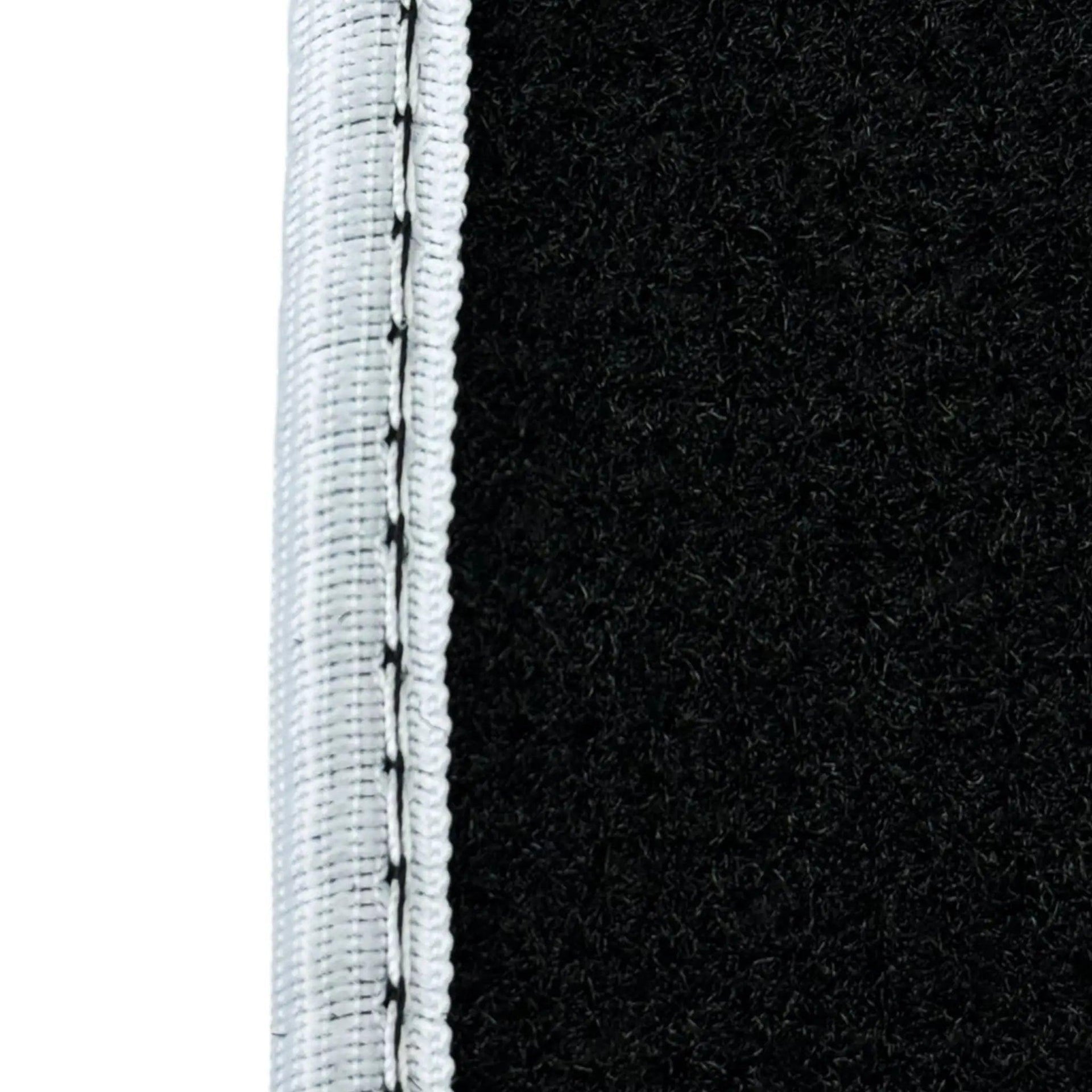 Black Floor Mats For BMW 1 Series F40 | White Trim Autowin Brand - AutoWin