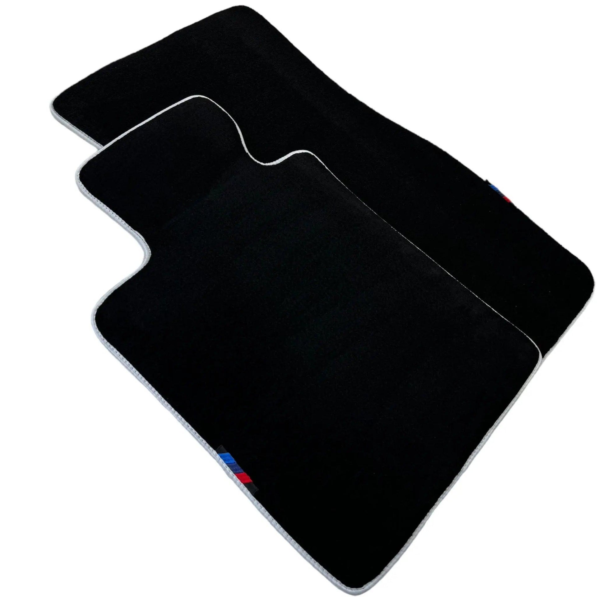 Black Floor Mats For BMW 1 Series F40 | White Trim Autowin Brand - AutoWin