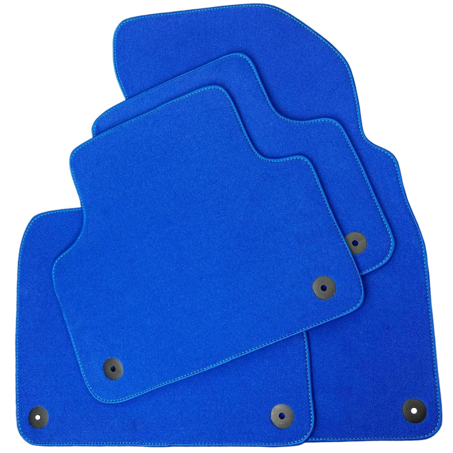 Blue Floor Mats For Bentley Mulsanne (2010-2020) - AutoWin