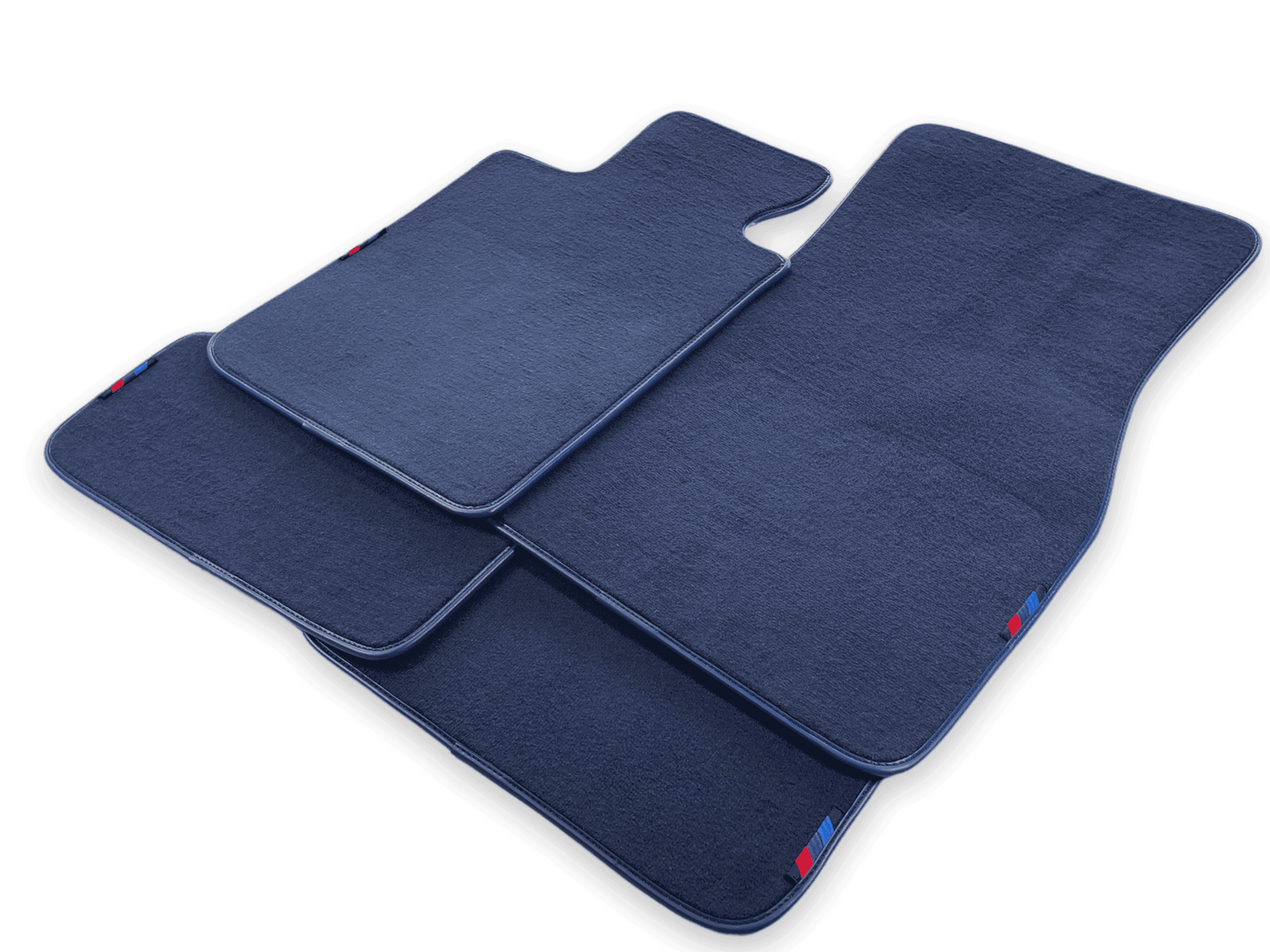 Dark Blue Floor Mats for BMW iX (2022-2024) with M Package - AutoWin