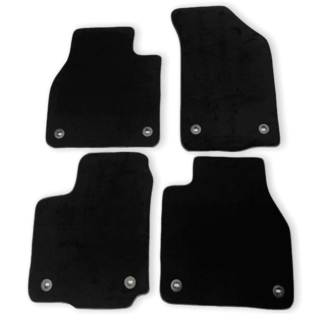 Floor Mats For Bentley Flying Spur 2013-2019 Black Carpets - AutoWin