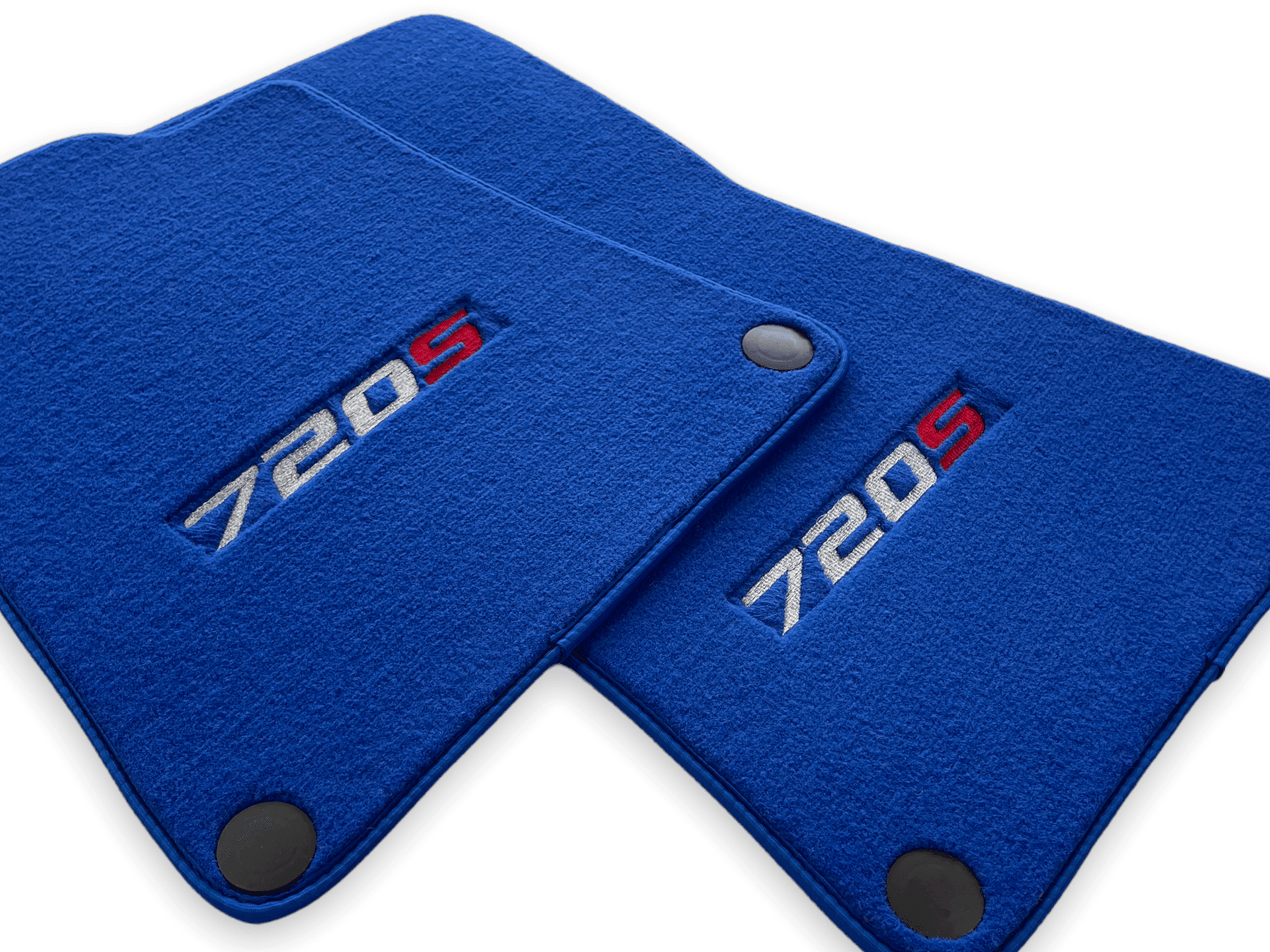 Floor Mats For McLaren 720S Blue Tailored Carpets Set AutoWin - AutoWin