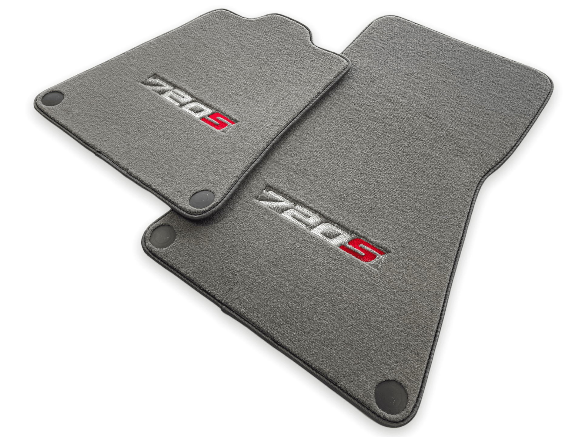 Floor Mats For McLaren 720S Gray Tailored Carpets Set AutoWin - AutoWin