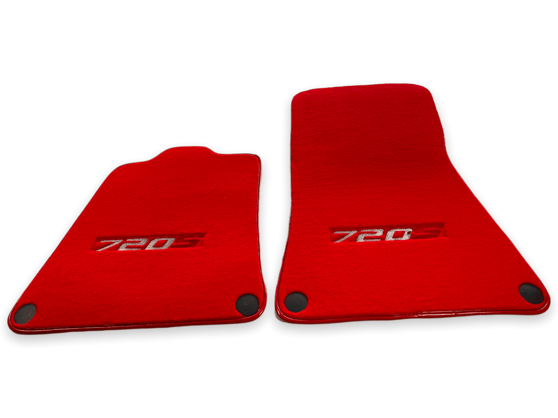 Floor Mats For McLaren 720S Red Tailored Carpets Set AutoWin - AutoWin