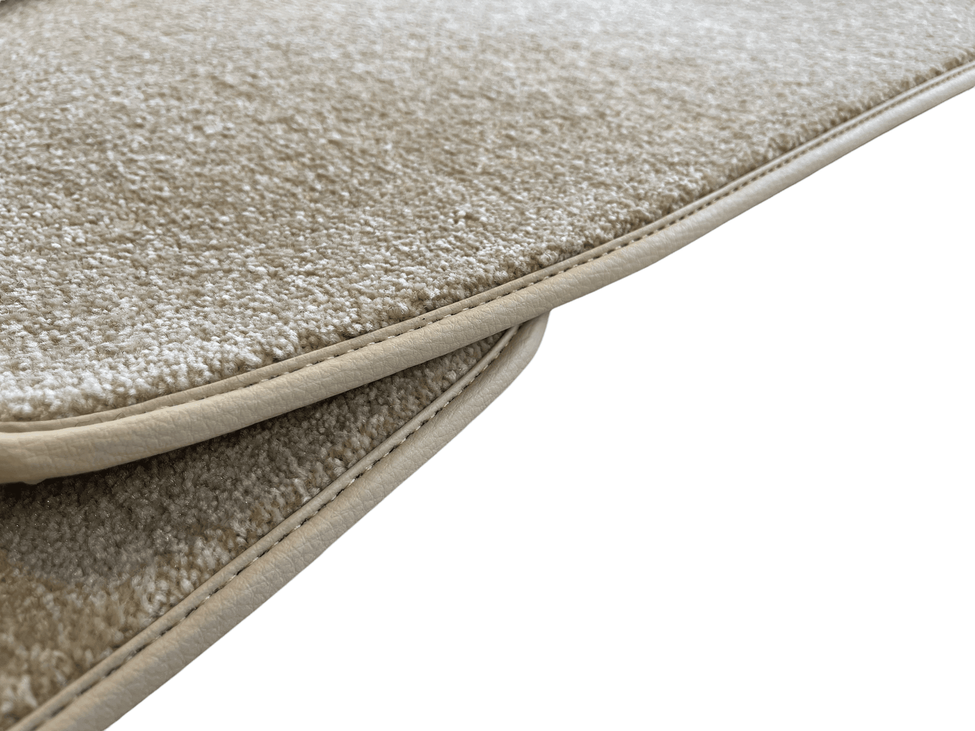 Floor Mats For Rolls Royce Phantom Drophead Coupe 2007–2016 Beige Luxury Quality - AutoWin