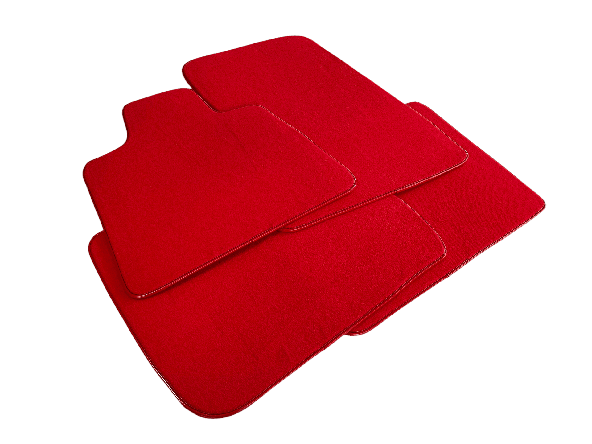 Floor Mats For Rolls Royce Phantom Drophead Coupe 2007–2016 Red - AutoWin