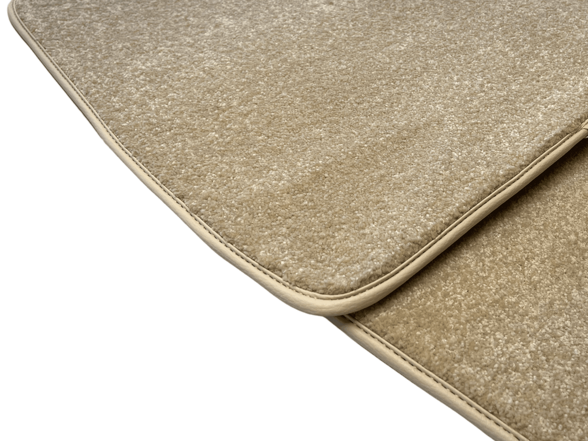 Floor Mats For Rolls Royce Shadow 1965-1977 Beige Luxury Quality - AutoWin