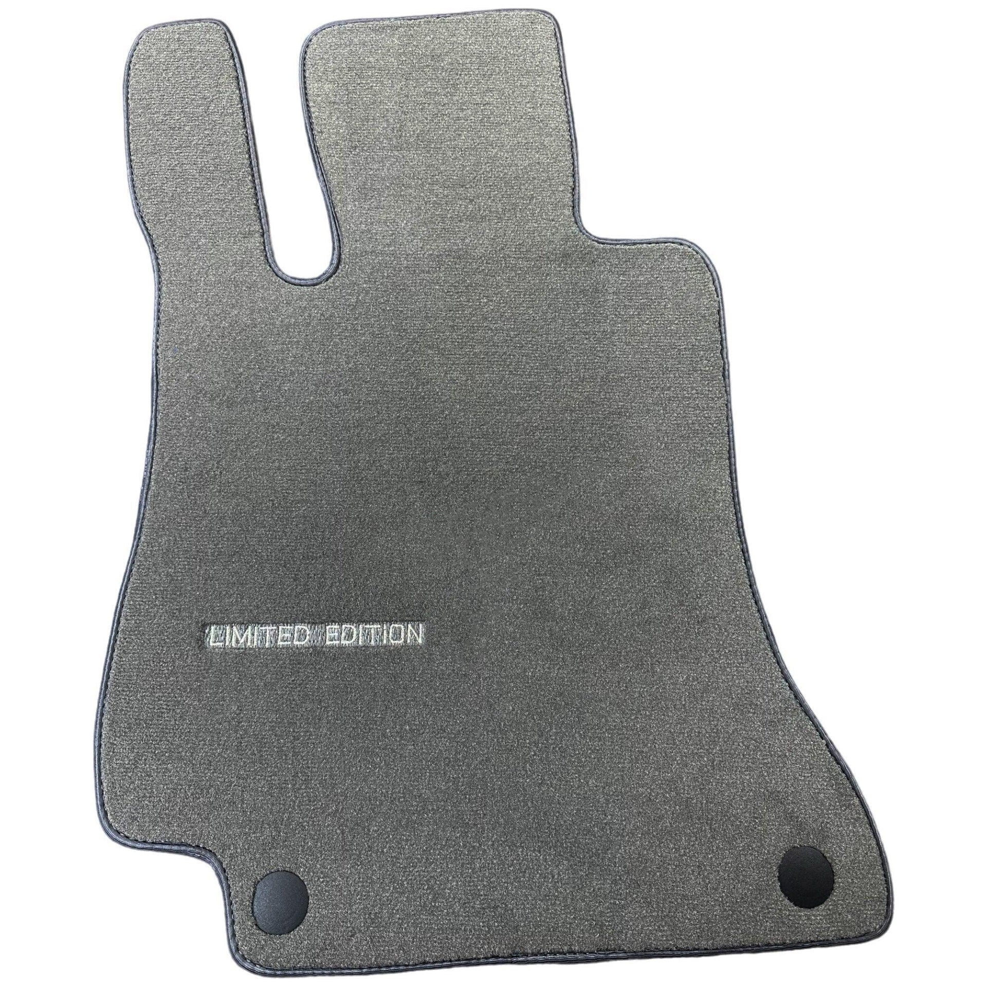 Gray Floor Mats For Mercedes Benz CLK-Class C209 Coupe (2002-2009) | Limited Edition - AutoWin