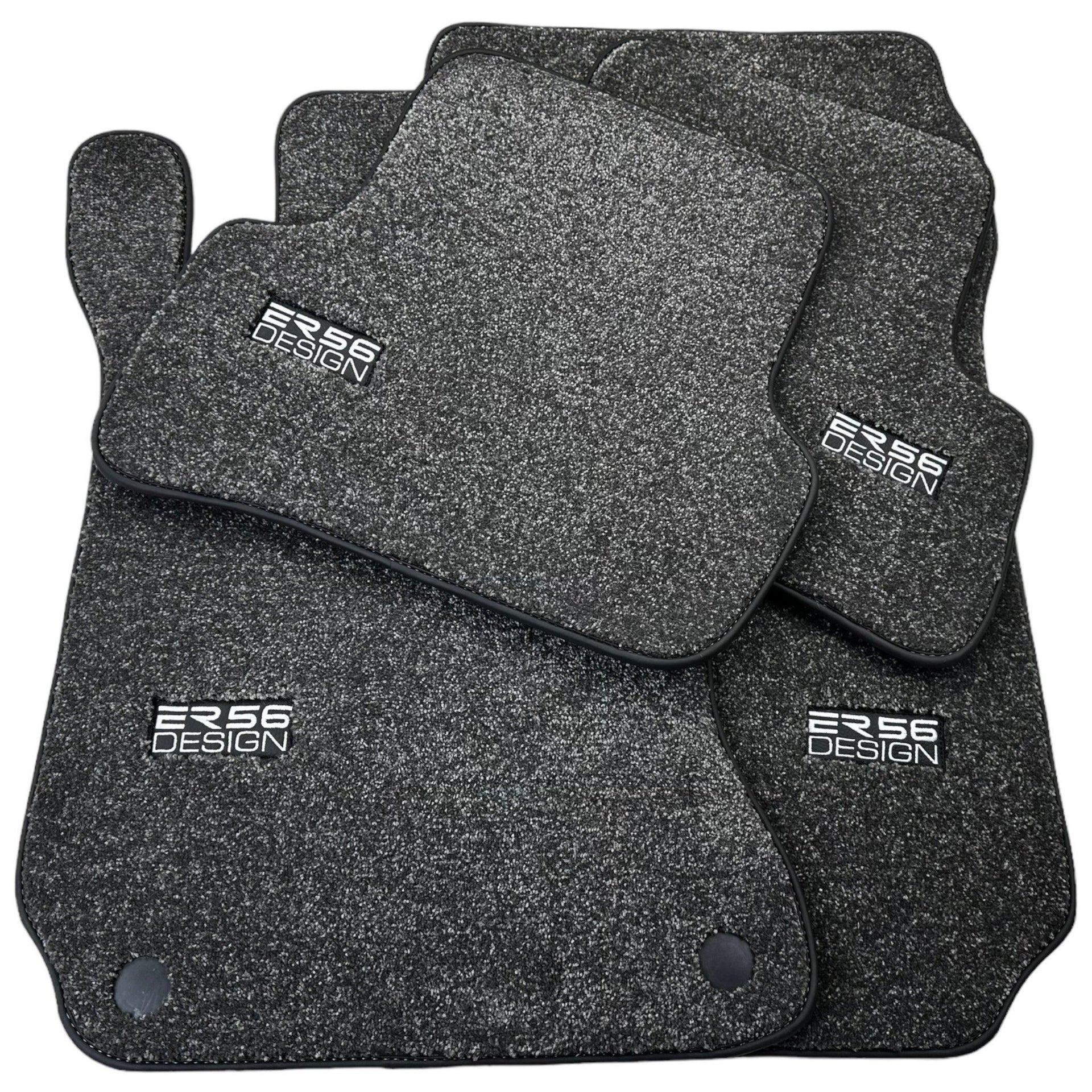 Gray Luxury Floor Mats For Mercedes Benz GLC-Class X253 SUV (2019-2023) Hybrid | ER56 Design - AutoWin