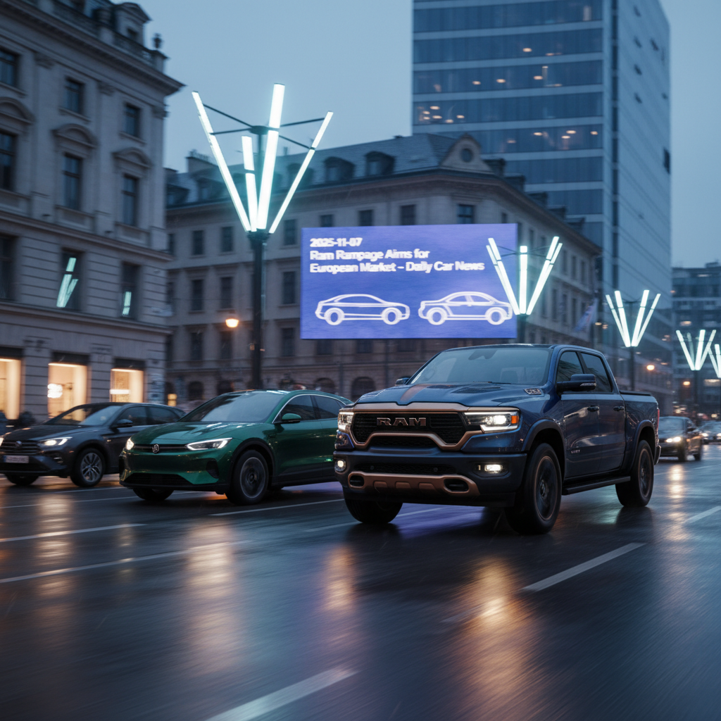 Ram Rampage Aims for European Market – Daily Car News (2025-11-07)