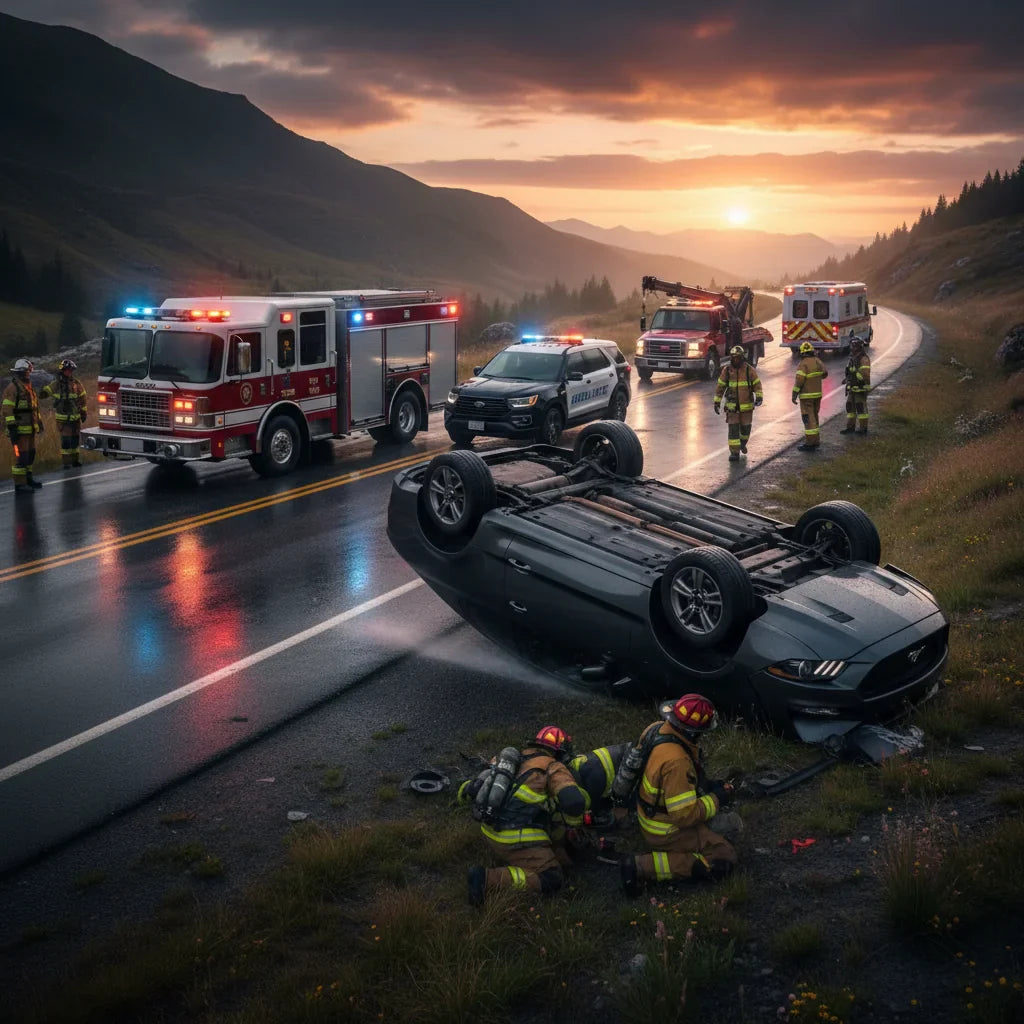 Ford Mustang Rollover Incident Highlights Emergency Driving Risks – Daily Car News (2026-03-29)