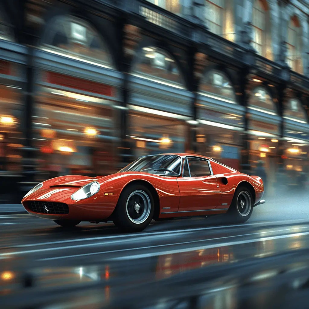 Ferrari 296 GTB: Maßgeschneiderte Fahrzeug-Fußmatten