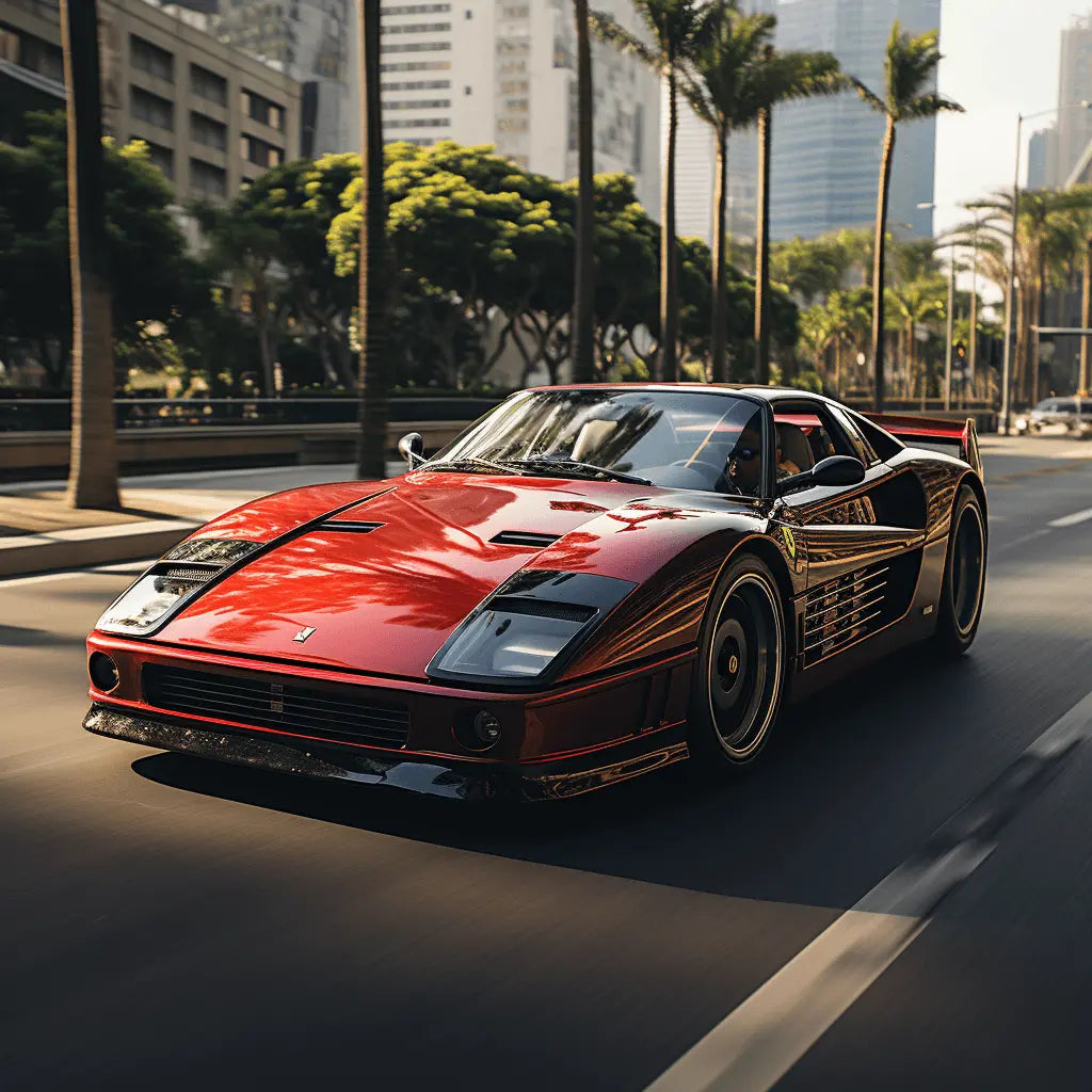 Ferrari Testarossa Spider: Vivi l'emozione dell'aperto