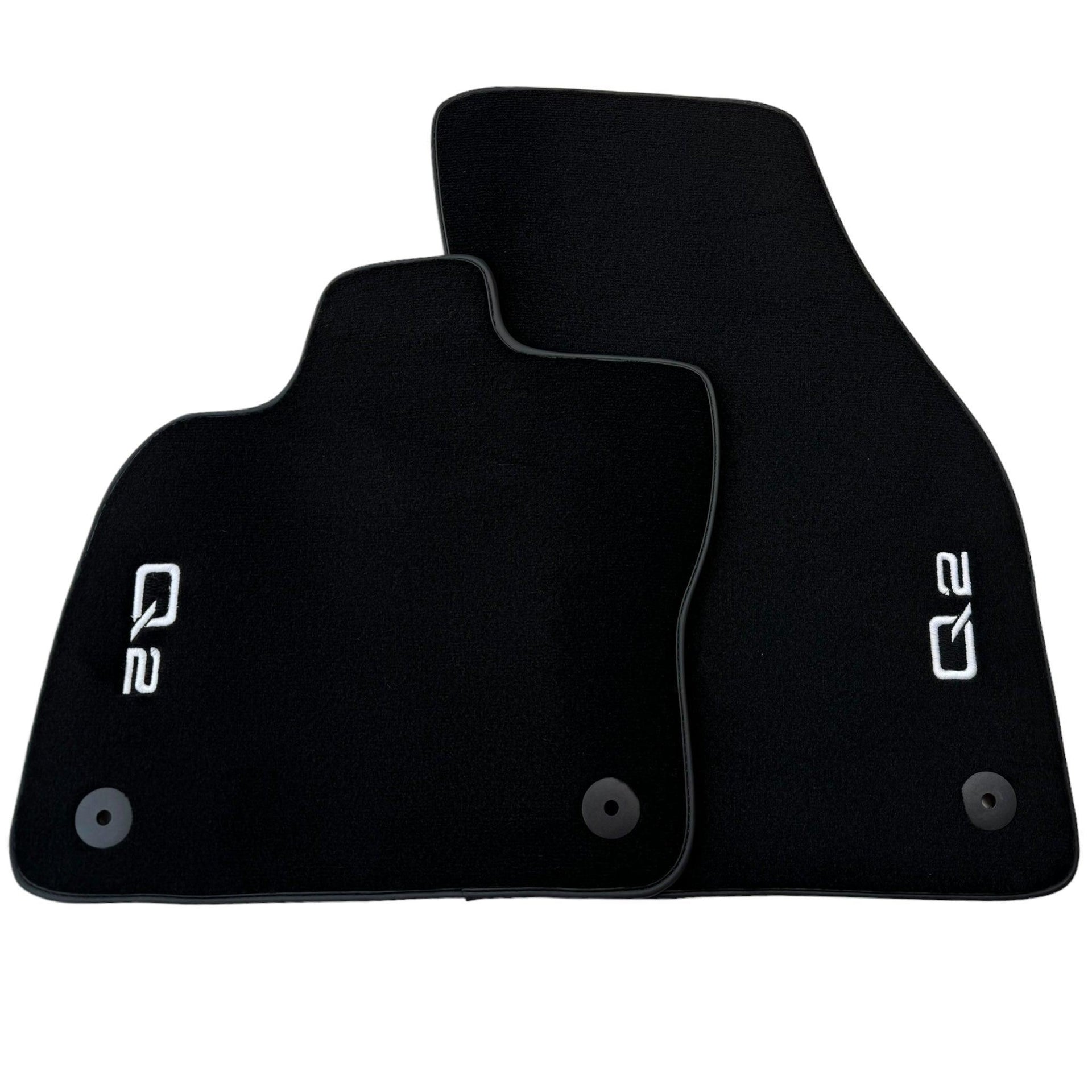 Black Floor Mats for Audi Q2 (2020-2024) - AutoWin