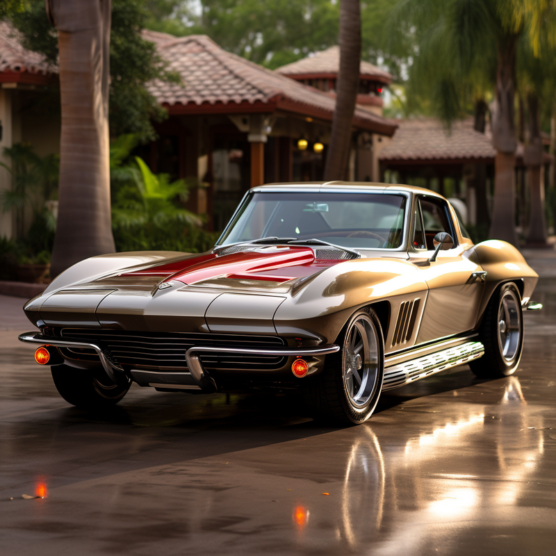 Tappetini Premium per Chevrolet Corvette di AutoWin