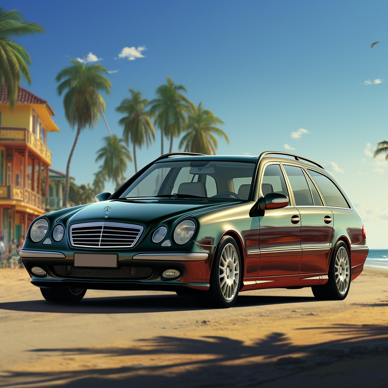 Sublimez votre Mercedes-Benz Classe E S210 Break (1996-2003) avec les tapis de sol haut de gamme d'Autowin