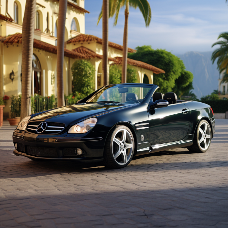 Werten Sie Ihren Mercedes SLK R170 (2000–2004) mit der Premium-Fahrermatte von Autowin auf