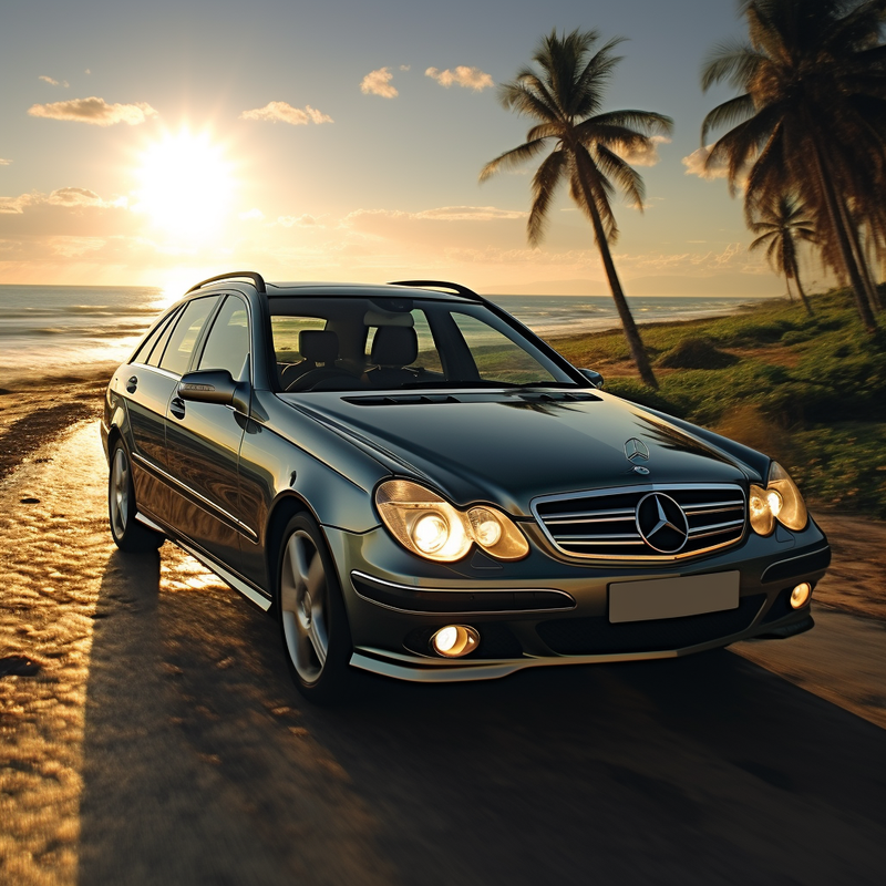 Migliora la tua Mercedes-Benz Classe C S203 Station Wagon 4Matic (2001-2007) con i tappetini Premium di Autowin