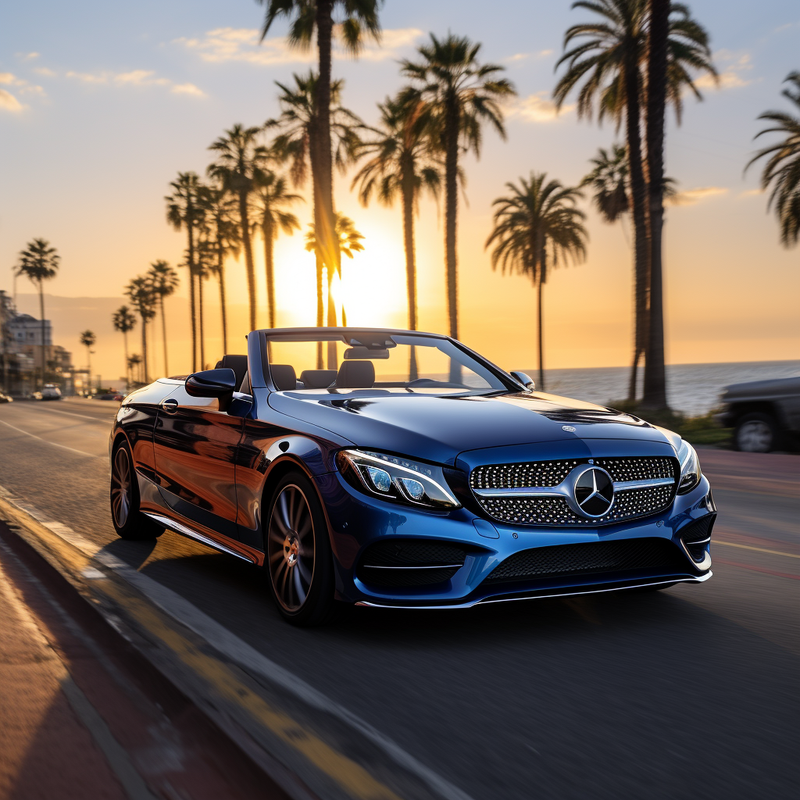 Eleve su Mercedes-Benz Clase C A205 Convertible (2016-2018) con los tapetes premium de Autowin