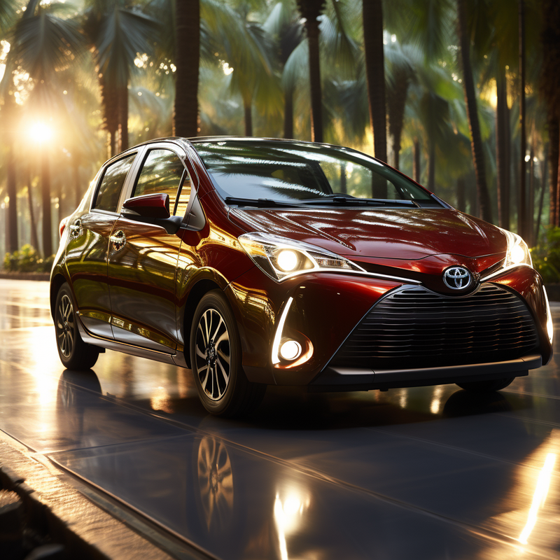 Autowins Premium-Fußmatten für den Toyota Yaris 3 (2017–2020) Hybrid