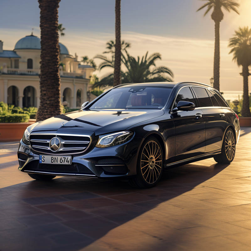 Tapis de sol haut de gamme pour Mercedes-Benz Classe E S213 Break (2020-2023) Hybride