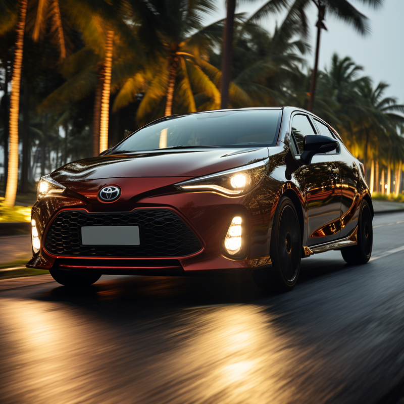 Tapis de sol haut de gamme Autowin pour Toyota Yaris 4 GR (2020-2023)