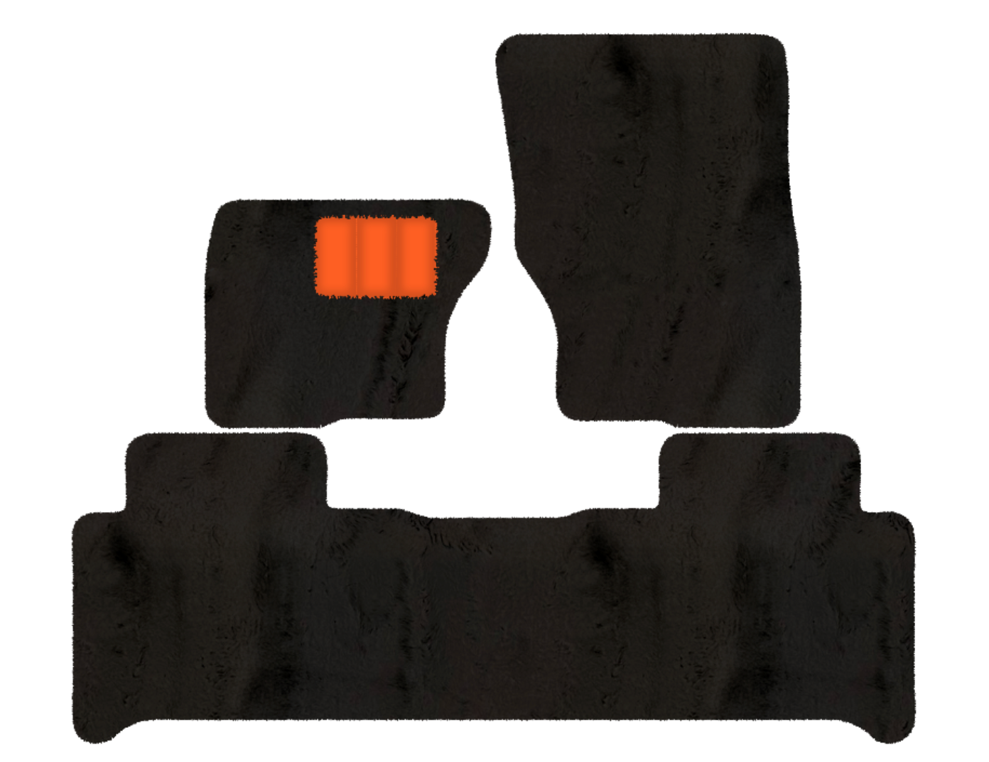 Luxury Sheepskin Floor Mats for Land Rover Discovery (2017-2026)